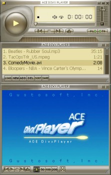скриншот Ace DivX Player