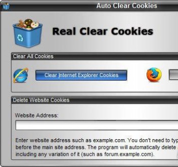 скриншот Real Clear Cookies