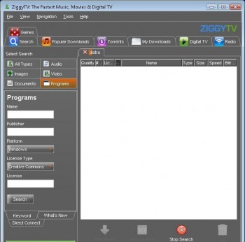 скриншот ZiggyTV