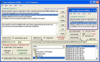 скриншот Day Clipboard Utility