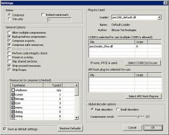 скриншот PECompact