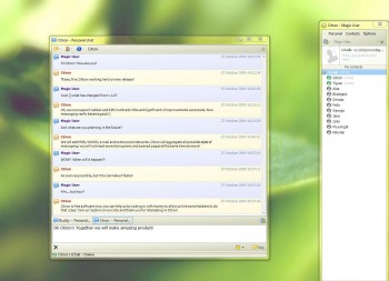 скриншот Citron Messenger