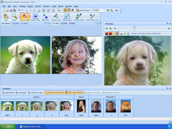 скриншот Morpheus Photo Animation Suite
