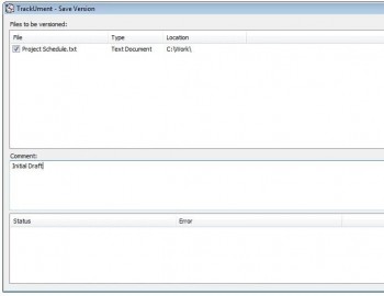 скриншот TrackUment