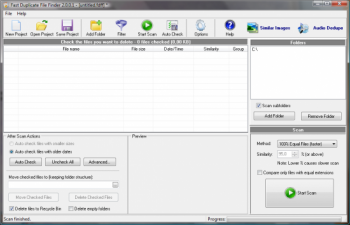 скриншот Fast Duplicate File Finder