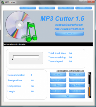 скриншот MP3 Cutter