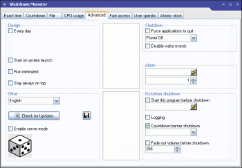 скриншот Shutdown Monster