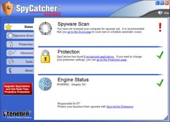 скриншот SpyCatcher Express