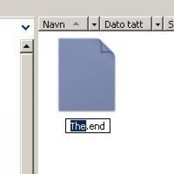 скриншот TheEnd