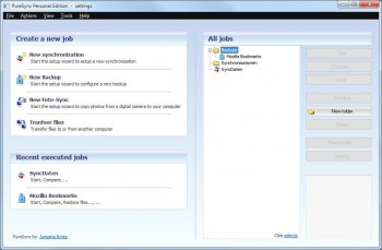скриншот PureSync