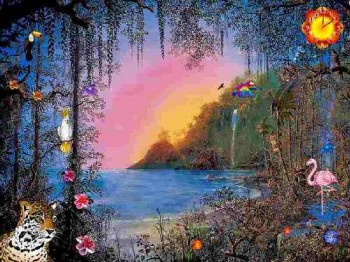 скриншот Paradise Sunset Screensaver