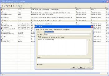 скриншот Anasoft Scheduler PE