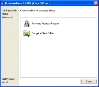 скриншот WinGuard Pro