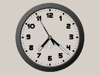 скриншот Theme Clock-