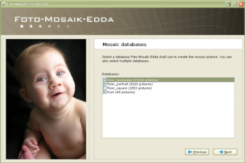 скриншот Foto-Mosaik-Edda