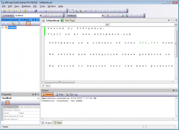 скриншот dbForge Studio Express for MySQL