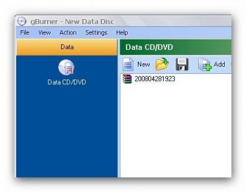 скриншот gBurner