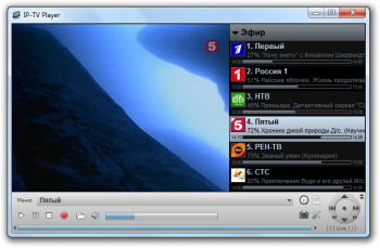 скриншот IP-TV Player