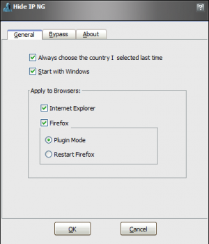 скриншот Hide IP NG