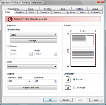 скриншот novaPDF Lite