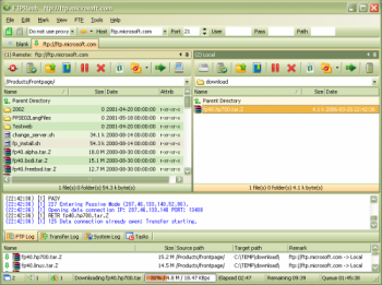 скриншот FTP Rush