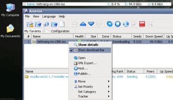 скриншот Vuze