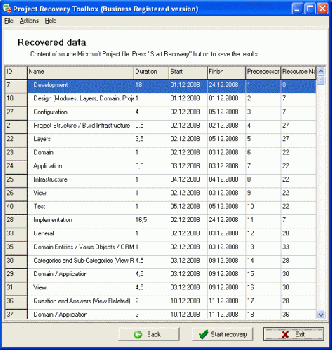 скриншот Project Recovery Toolbox