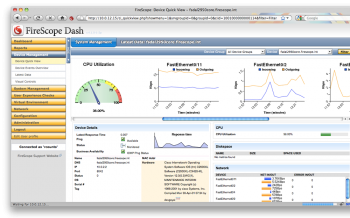 скриншот FireScope Dash