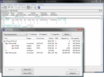 скриншот DM Disk Editor and Data Recovery