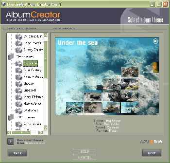 скриншот AlbumCreator Basic 