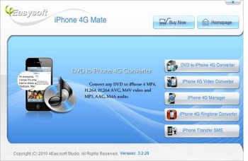 скриншот 4Easysoft iPod + iPhone 4G Mate