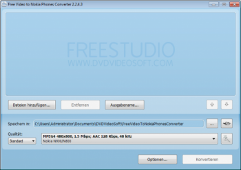 скриншот Free Video to Nokia Phones Converter
