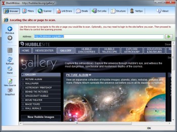 скриншот BlackWidow