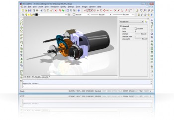 скриншот Bricscad for Linux