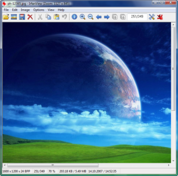 скриншот IrfanView