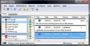 скриншот LogMeister