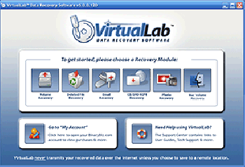 скриншот VirtualLab Data Recovery