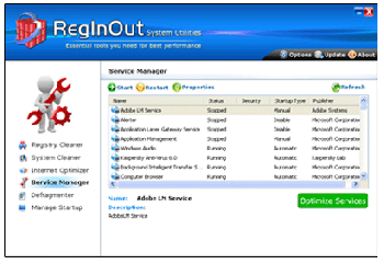 скриншот RegInOut