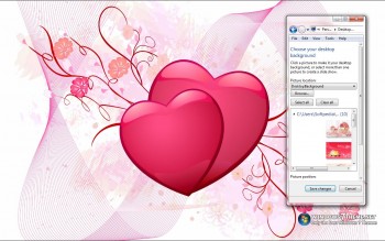 скриншот Valentine's Day Windows 7 Theme