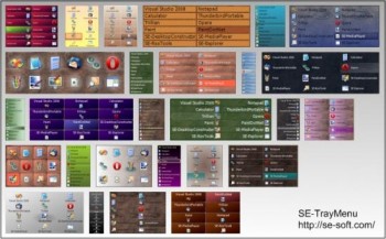 скриншот SE-TrayMenu