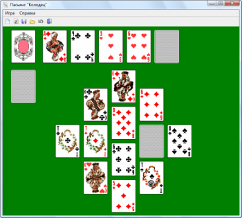 скриншот Пасьянс Колодец