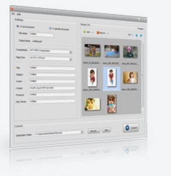 скриншот AnyPic JPG to PDF Converter