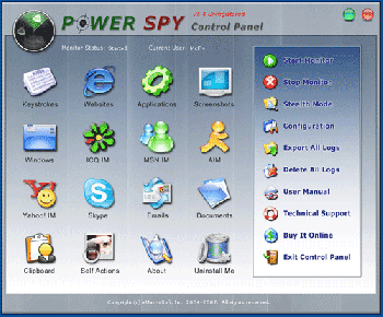 скриншот Power Spy