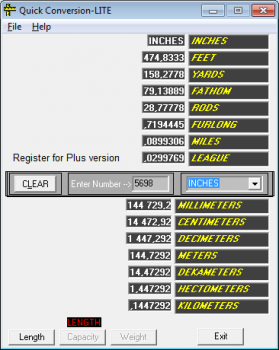 скриншот Quick Conversion Lite