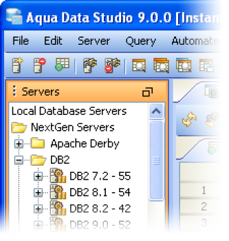 скриншот Aqua Data Studio
