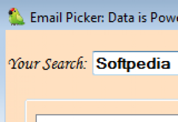 скриншот Email Picker