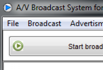 скриншот A/V Broadcast System for Cable TV