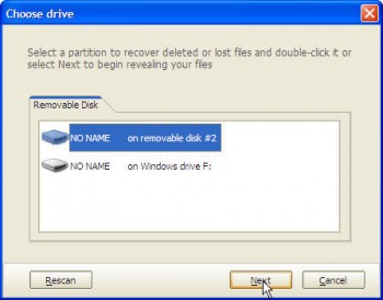 скриншот C-Recovery for CompactFlash