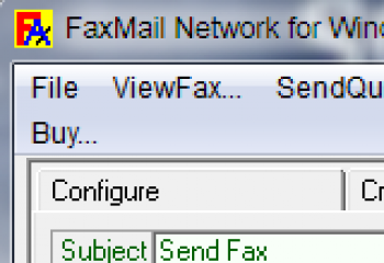 скриншот FaxMail Network for Windows