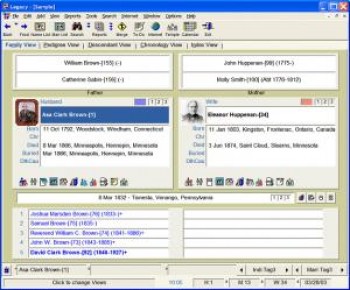 скриншот Legacy Family Tree